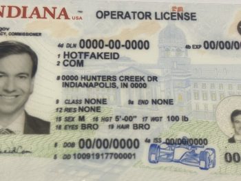 Indiana Fake ID