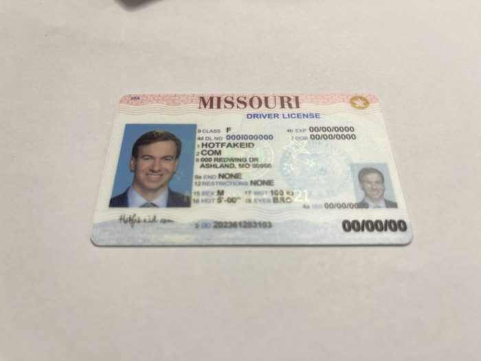 Missouri Fake ID