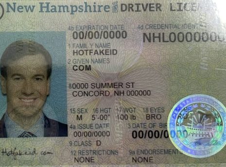 New Hampshire Fake ID