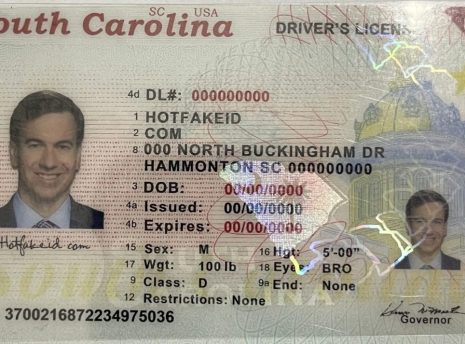 South Carolina Fake ID