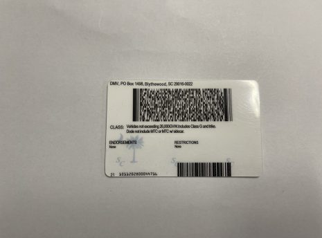 South Carolina Fake ID