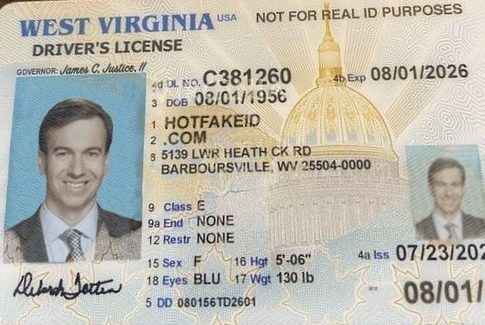 West Virginia Fake ID